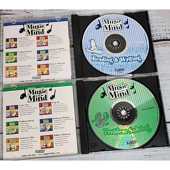 Music For The Mind 5 Beautiful Music CD's To Tune The Brain For Optimal Learning - Picture 4 of 14